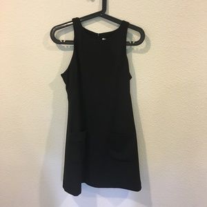 NWT Amanda Uprichard black sleeveless swing dress